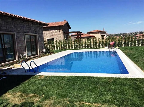 Комплекс вилл с бассейнами и панорамным видом, Стамбул, Турция