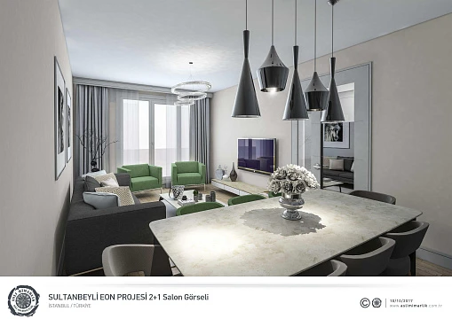 Резиденция с круглосуточной охраной и торговым центром рядом со станцией метро, Стамбул, Турция