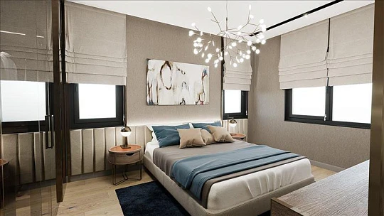 Новая резиденция с бассейном и спа-зоной рядом со станцией метро и автомагистралью, Стамбул, Турция