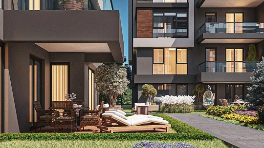 Апартаменты и виллы в жилом комплексе с бассейном и тренажерным залом, Пендик, Стамбул, Турция